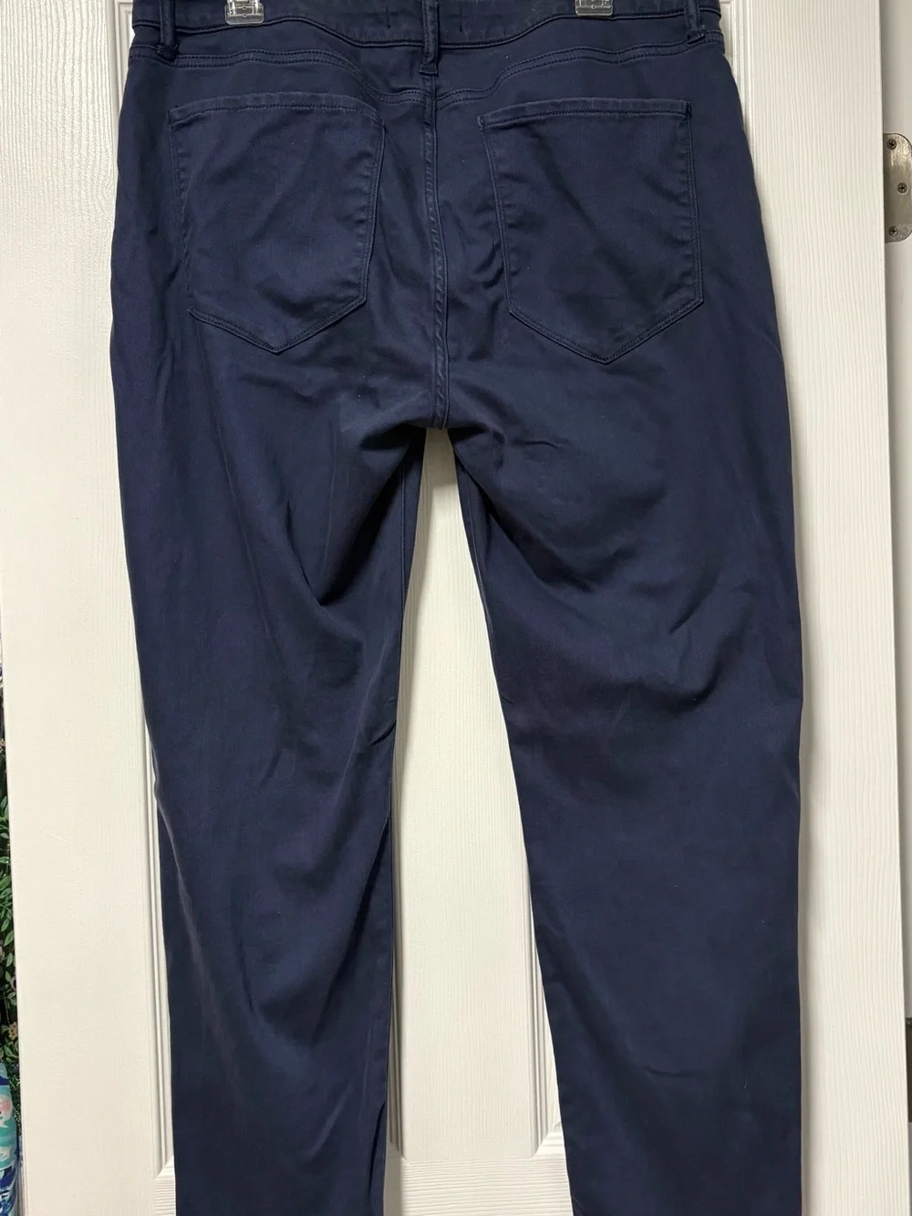 Men's Slim Navy Chinos